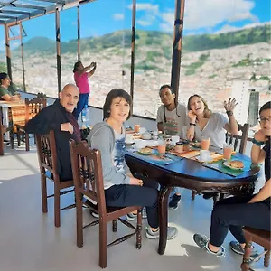 Guest house La Terraza - Roof Terrace Overlooking The North And Historic Centre Quito
